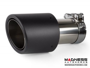 Custom Exhaust Tips - Set of 2 - Carbon Fiber -  2.75" ID